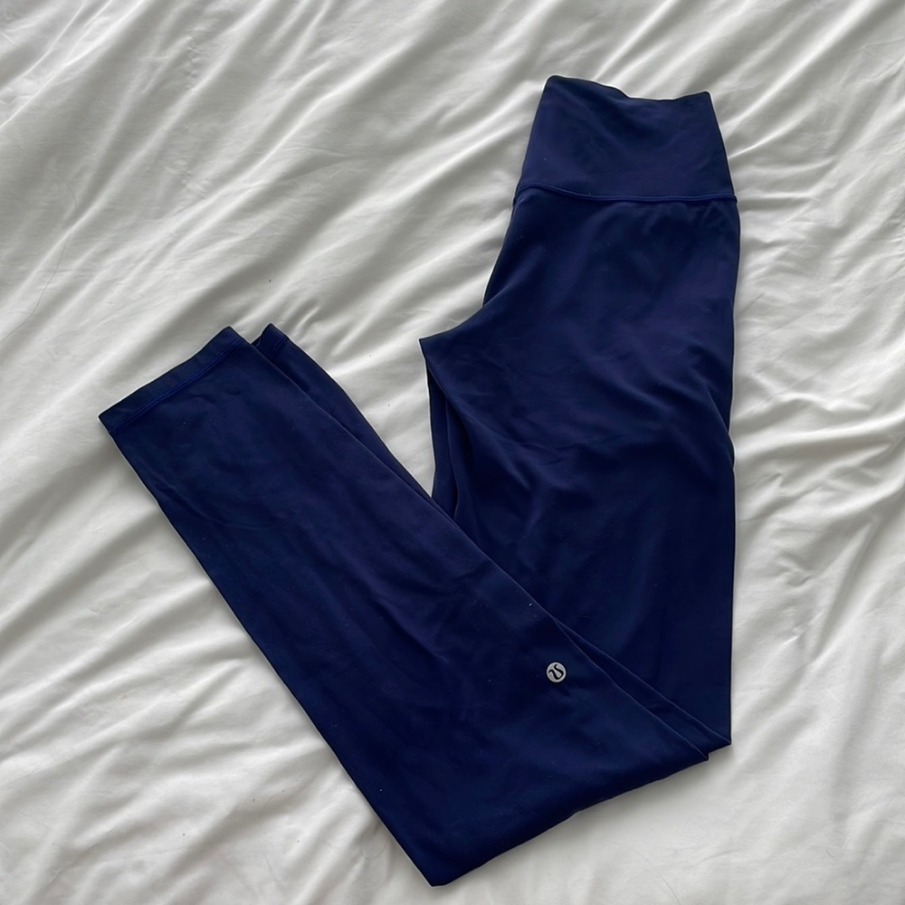Lululemon Simply Bare Un-Tight Tight Leggings in Hero Blue Size 6